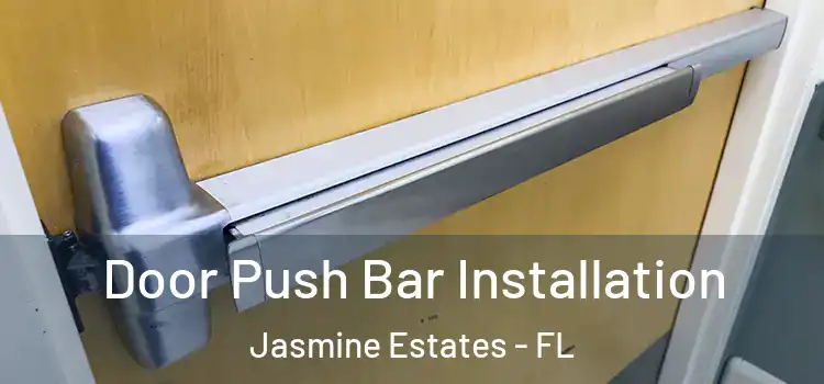  Door Push Bar Installation Jasmine Estates - FL