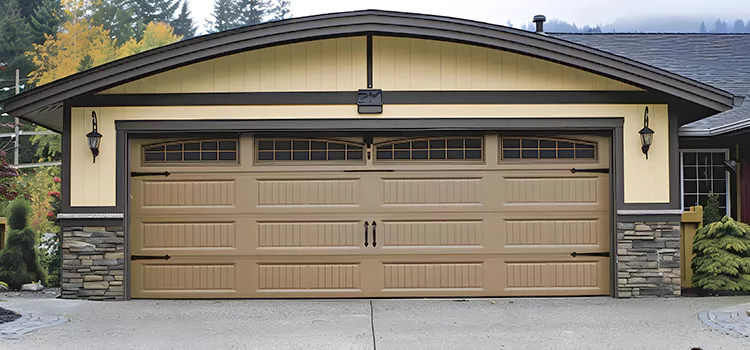 Residential Vinyl Roll Up Doors Jasmine Estates